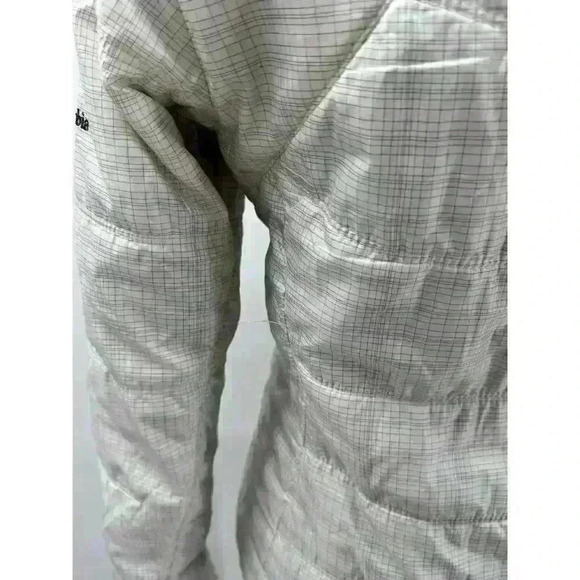 Columbia OmniHeat/OmniShield Interchange Winter Jacket White/Gray Stripes, Sz XS - Picture 9 of 14